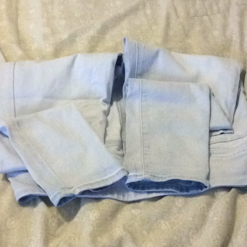 SEVEN brand light wash pull-on denim jeans, 12 - Picture 3 of 3